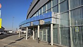 Оформление вхотной группы ТК ОРИОН" стороан ул. Федюнинского